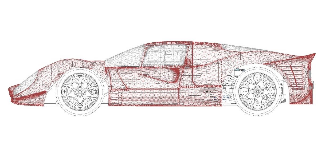 High-Tech Classic Motorsport - Building High-Performance Race Cars with an Iconic Shape